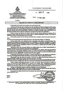 Lettre rentrée aux parents FR thumb